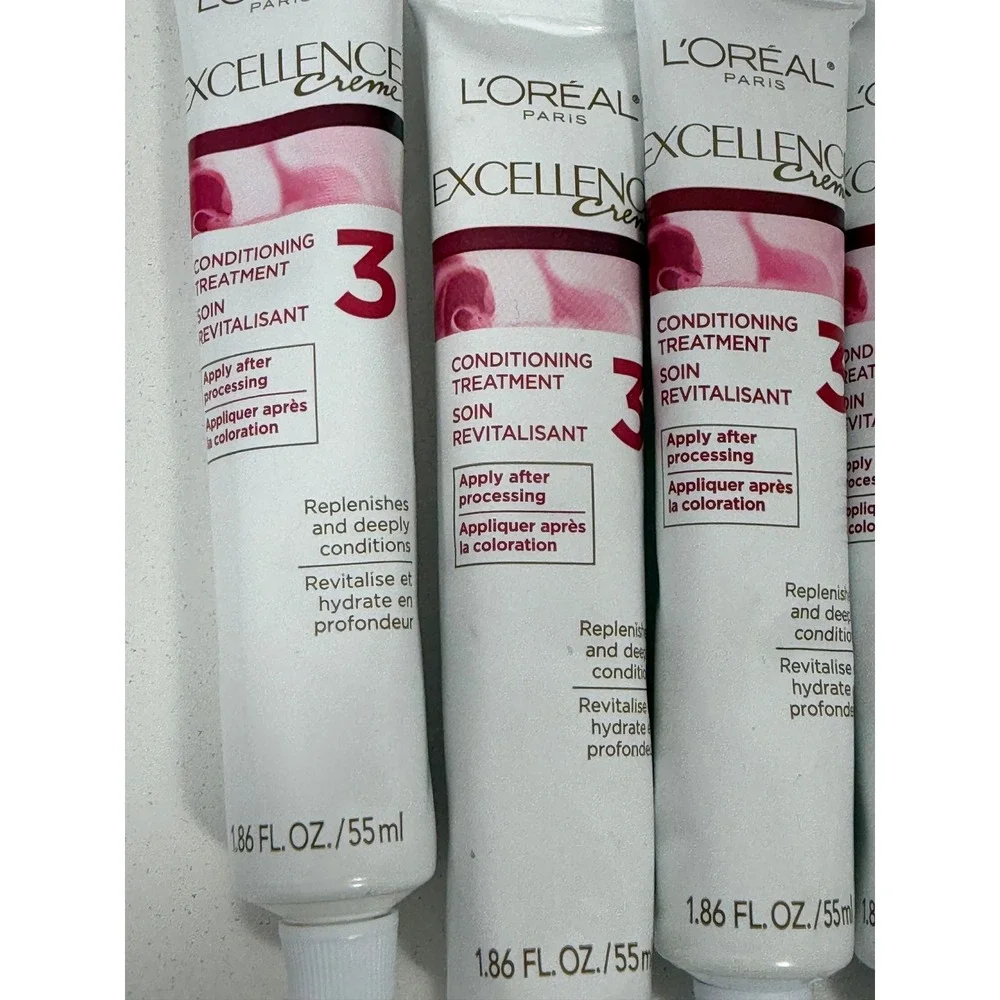 L'Oreal Excellence Creme Lot of‎ 10 pc (6 conditioner step 3 + 4 Pre-Color Serum